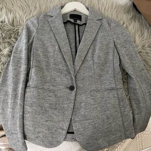 Worn a few times! Banana Republic gray blazer.
